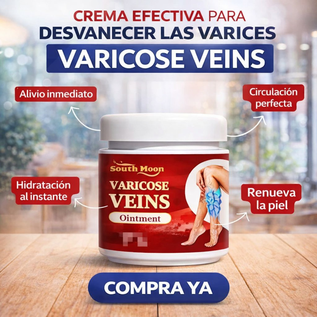 Varicose Veins Crema para Várices